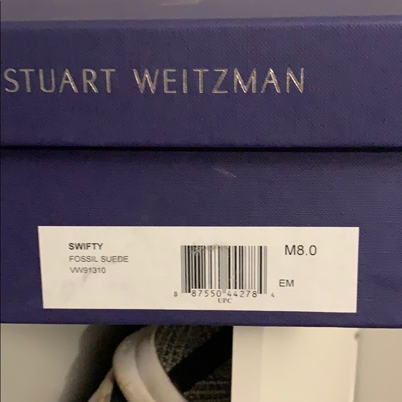 NWT suede Stuart Weitzman wedges - Picture 4 of 7